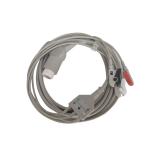 HP 3 Lead One Piece Ecg Cable Medical Patient Ekg Lead Wires