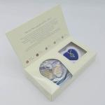 Custom Color Box Love Pearl Necklace Gift Box With Fashion Cage Pendant for