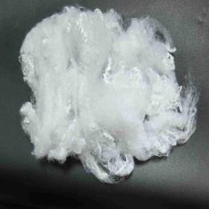 Wholesale Low Crimp Acrylic Flame Retardant Fiber White Virgin 2D Microfiber 51mm from china suppliers