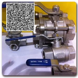 Wholesale Stainless steel panel mounted straight 1/4&quot; npt ball valve from china suppliers