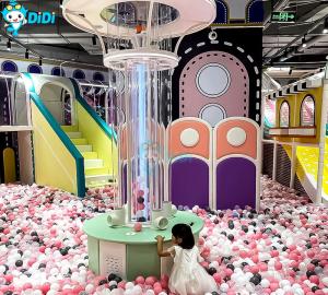 China Mazes Indoor Trampoline Soft Play Equipment Maze Ball Pit Children Naughty Playground on sale