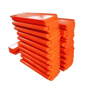 Wholesale Orange Red Polyurethane Snow Plow Edge Blade High Wear Resistant from china suppliers