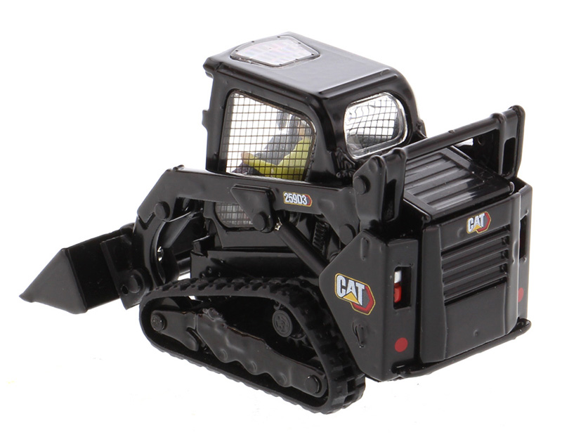 259D3 Skid Steer Loader Diecast Model 1/50 Scale Black 85677BK Collectible