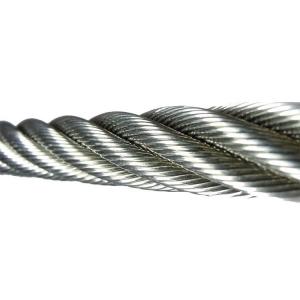 Wholesale Certified Drawworks Parts Wire Rope / Steel Galvanized Wire Rope 6×19S-IWRC from china suppliers