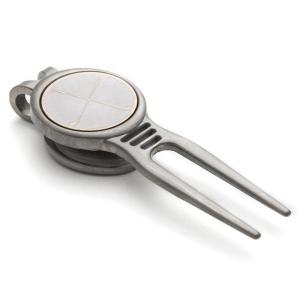 Wholesale Hot selling promotional metal bulk golf divot tools /pitch forks with ball marker from china suppliers