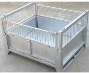 Wholesale Heavy Duty Steel Stillage Pallet Cage 1000-2000kg Load Capacity 50kg Weight 800mm X 1200mm Dimensions from china suppliers