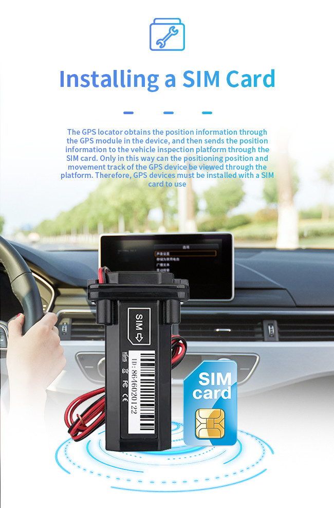 Waterproof Car GPS Locator Electric Vehicle Motorcycle