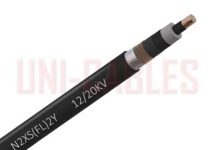 Wholesale Waterproof Medium Voltage Power Cable Longitudinal Radially N2XS FL 2Y XLPE from china suppliers