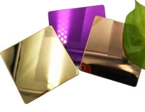 Wholesale 309S 310S 904L Gold Color Stainless Steel Sheet Mirror Finish For Elevator from china suppliers