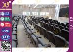 18mm Plywood Hardwood Outer Lecture / Church Hall Chairs With Low Back Floor