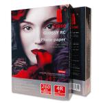 Inkjet RC Satin Resin Coated Photo Paper 4R 260gsm Natural White