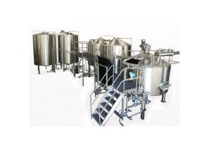 Wholesale 10HL Semi - Auto Control 3 Vessel Brewing System 1000L Commercial Brew Kettles from china suppliers