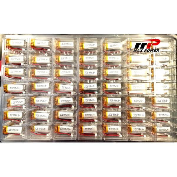 MSDS 3.7V 701435 300mAh Lithium Polymer Rechargeable Battery