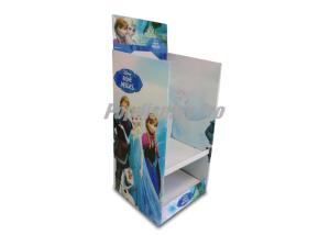 Wholesale Free Standing Cardboard Floor Displays 2 Layers Side Panel Cardboard Store Displays from china suppliers