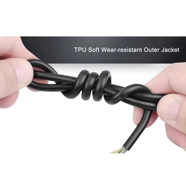 Waterproof UV Resistant 2-6 Core Military Fiber Optic Cable