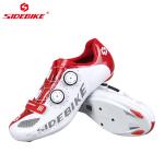 Men Breathable Carbon Fiber Cycling Shoes , Carbon Road Bike Shoes OEM / ODM