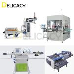 Sheet Material Feeding Three Piece tin Can Production Line 35KW 220V