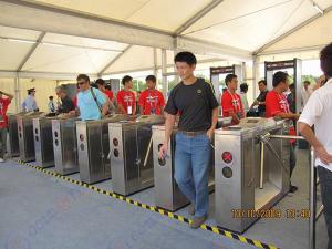 Wholesale 3 Million Times Automatic Systems Turnstiles , Durable Security Access Gates from china suppliers
