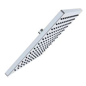 Wholesale Modern Chrome Rainfall Shower Head 1 Spray 8in Fixed Shower Head Wall Mount from china suppliers