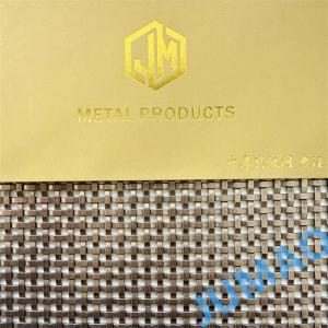 Wholesale PVDF Stainless Steel 12x12 Decorative Wire Mesh For Space from china suppliers