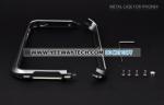 Aluminium Alloy Metal Bumper Case For iPhone 4S - Grey
