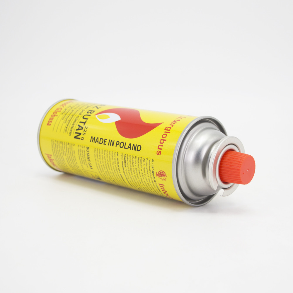 Customized Refillable Butane Gas Canister Go Outdoors Anti Corrosion