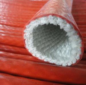Wholesale Large Diameter Size Silicone Coated Fiberglass Sleeve Heat Resistant from china suppliers