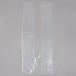 Small LDPE Material Commercial Food Bags Clear Film 10" X 8" X 24" Size