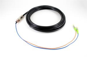 Wholesale 4 6 8 12 24 36 Core Outdoor Waterproof Armoured Fiber Optic Pigtail Patch Cord from china suppliers