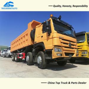 Wholesale 371HP 12 Wheeler SINOTRUK HOWO 50 Tons Tipper Trucks For Ghana from china suppliers