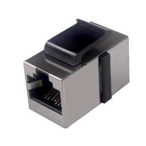 Wholesale UL94V 0 Shielded Cat5e RJ45 Cable Coupler Modular Keystone Connector from china suppliers