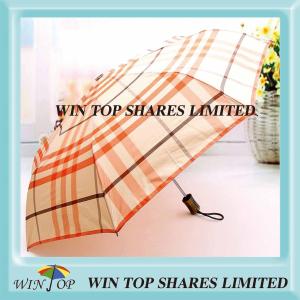 Wholesale Classic Check Design Full Auto Umbrella from china suppliers