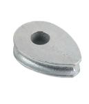Self Coloured 2 Inch 52mm Steel Wire Rope Thimble
