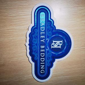 Wholesale Heat Label Iron On Embroidery Patch Custom Cloth Twill For Clothing from china suppliers