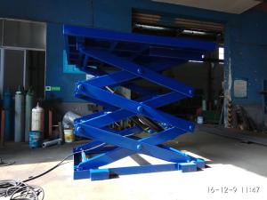 Wholesale Reinforced anti skid VRC Small Electric Platform Lift Move Goods To Mezzanine from china suppliers