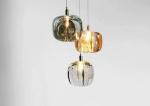 Apple Shape Modern Light Luxury Bedroom Bedside Chandelier Creative Restaurant