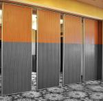 Sliding Fireproof Acoustic Partition Wall Full Height Aluminum Active Laminate