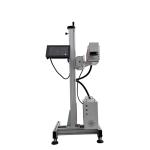 Flying Co2 Galvo 30W Laser Marking Machine Plastic Wood Marking