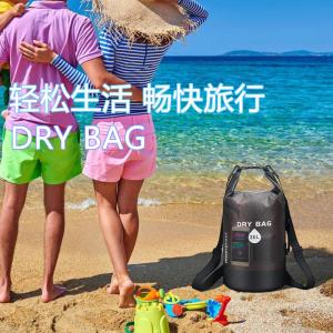 Wholesale BEACH BAG WATERPROOF BUCKET BAG TRANSPARENT PVC WATERPROOF BUCKET BAG DRIFT WATERPROOF BAG SWIM BAG from china suppliers