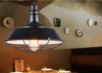 E27 Base D26cm Black Vintage 39 Inch Wire Modern Metal Pendant Light