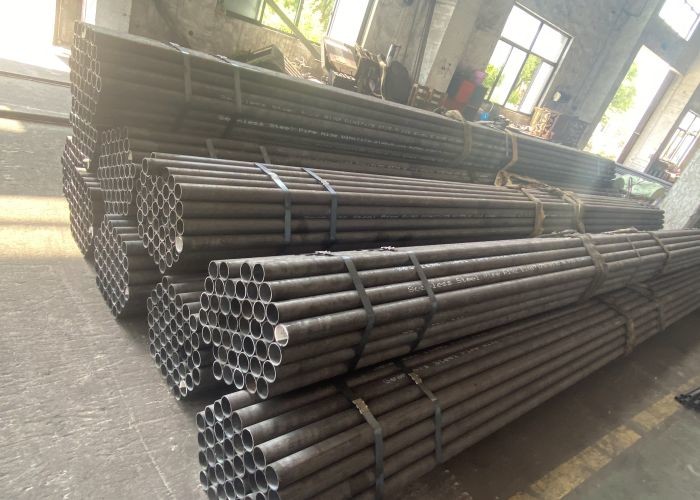 ASTM SA 192 Sch 120 Heat Exchanger Steel Tube / Carbon Seamless Black Pipe