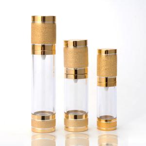 Wholesale PE PET ABS Cosmetic Airless Lotion Bottles 15ml 30ml 100ml from china suppliers
