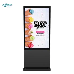 Wholesale 49 inch Black AD Board Outdoor Fanless Vertical Digital Totem from china suppliers