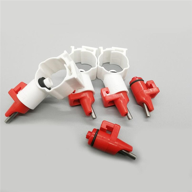 Impermeable Poultry Water Drinkers Pvc Goose Duck Nipple Waterer
