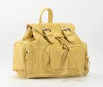 Lady Backpacks Cowhide School Bags First Layer Leather Double Shoulder Bags