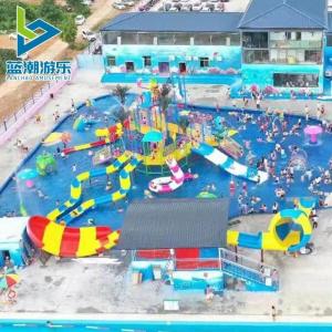 Wholesale Water Park Swimming Pool Colorful Water Slide Playground from china suppliers