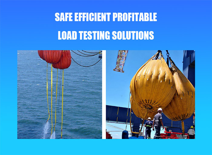 Durable Compact Crane Load Test Water Bags Safe