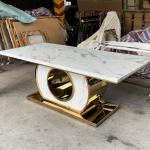 Light Luxury Stainless Steels Square Hotel Home Table SEDIA Furniture