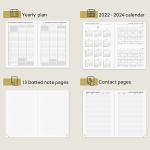 A5 Daily Agenda 2023 Daily Planner Yearly Monthly Plan Paper Pocket Tear Off