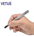 VETUS head tips replaceable stainless steel esd tweezers for repairing
